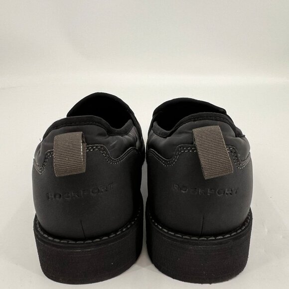 Rockport Axelrod Quilted Slip-On Shoes Size 10.5M Black Nylon Comfort EVA Sole main image 12